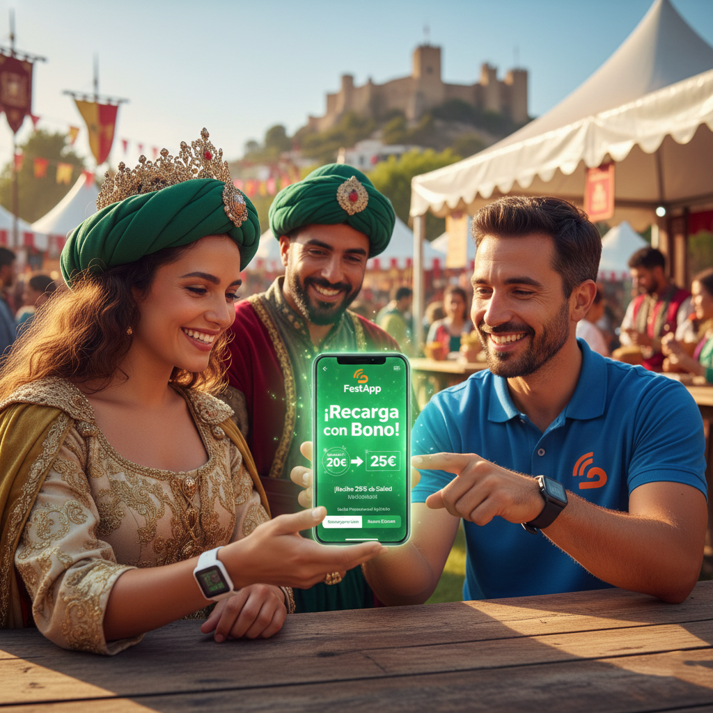 Bono por saldo en pulseras Moros y Cristianos Alicante