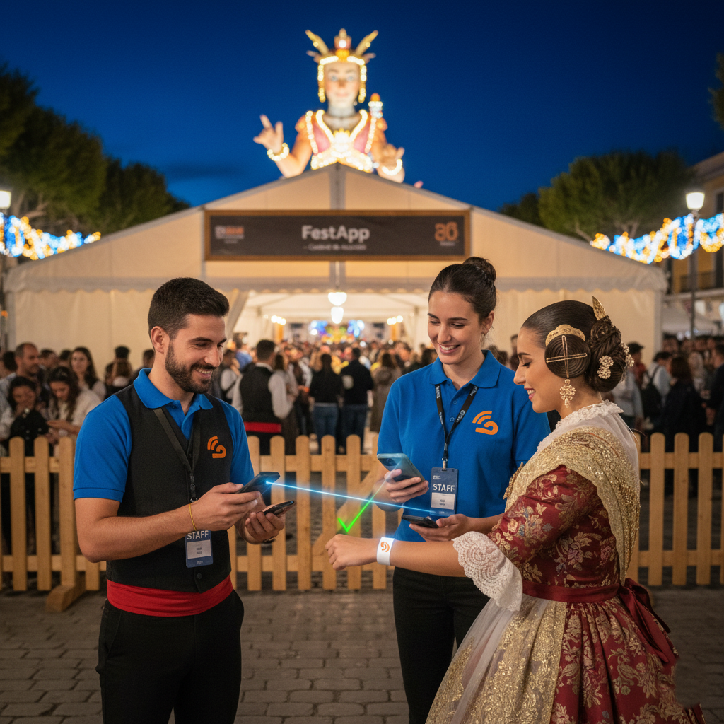 Control de Accesos Fallas Valencia