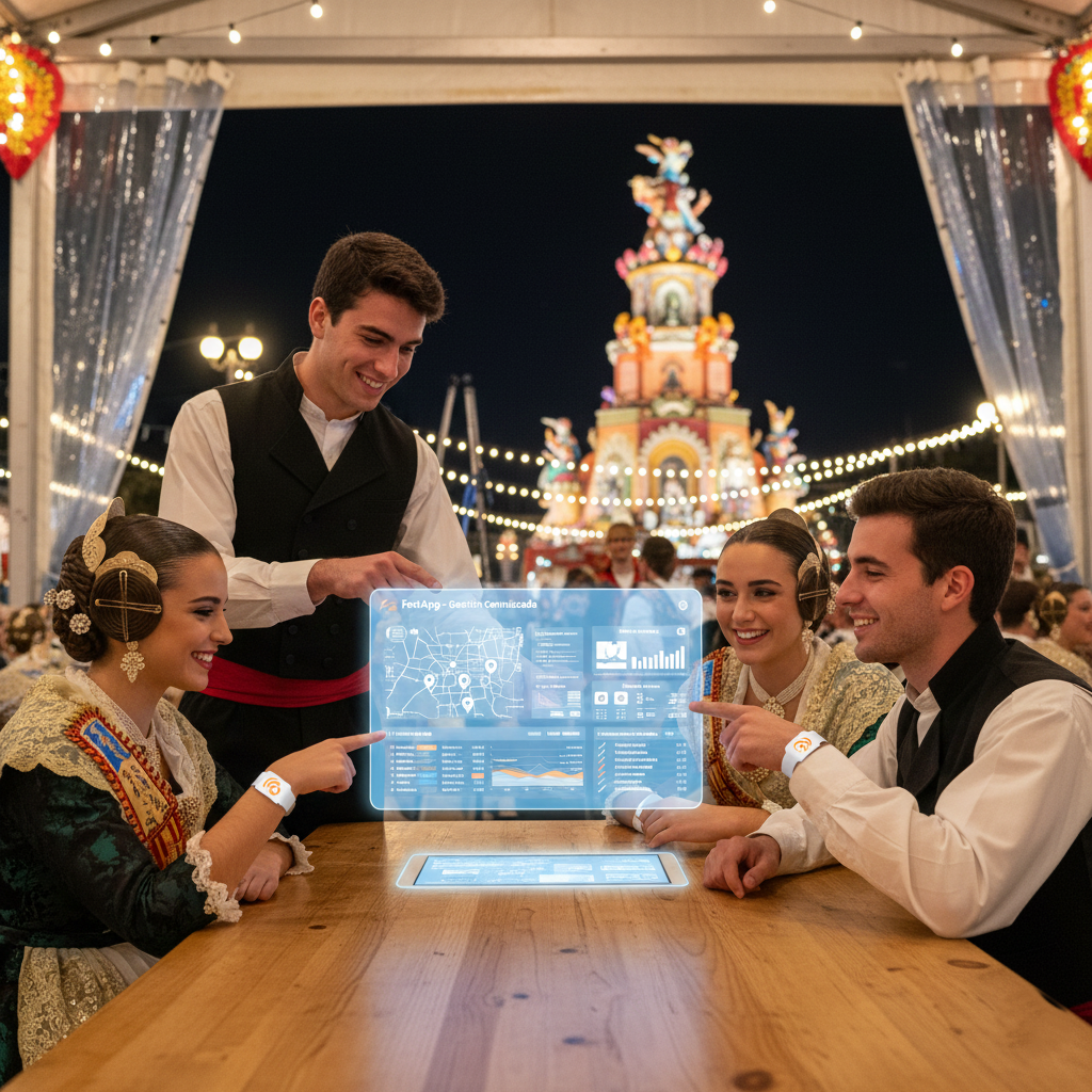 Control y Gestión del Consumo Fallas de Valencia