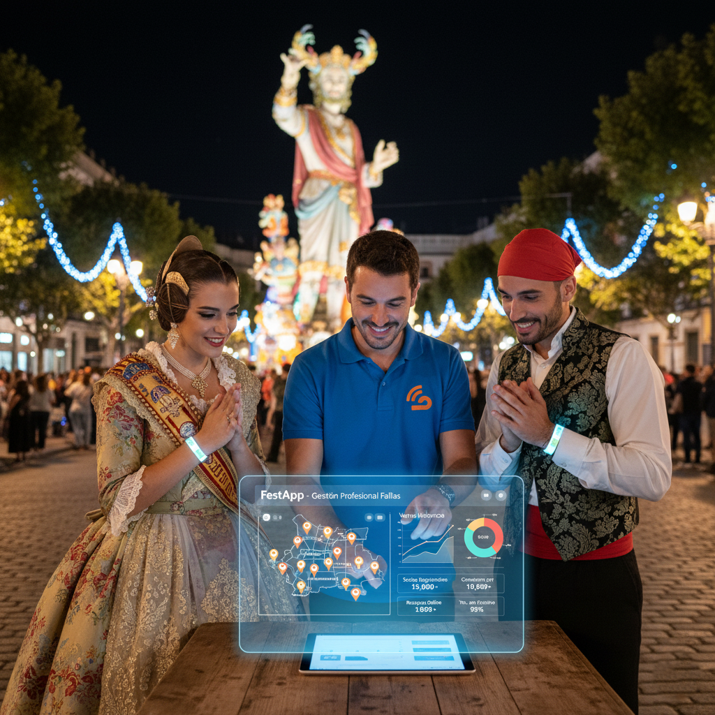 Gestión Fallas de Valencia con FestApp