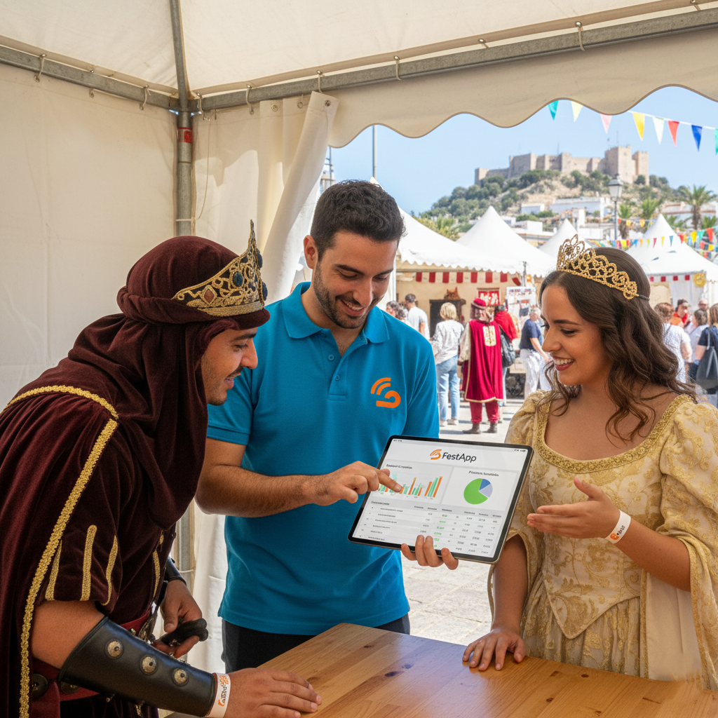 Gestión de comparsas de Moros y Cristianos en Alicante