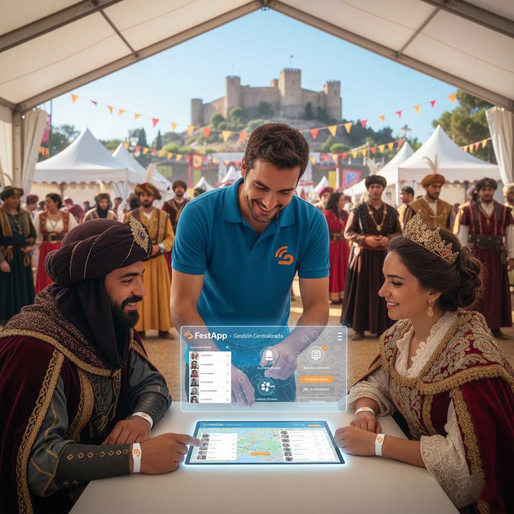 FestApp - Gestión Comparsas Moros y Cristianos Alicante