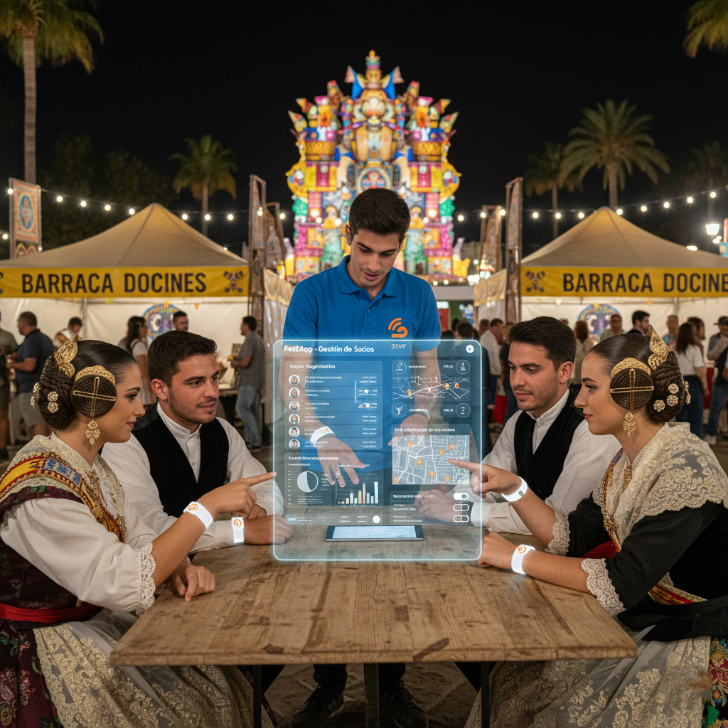 Gestión de Socios Hogueras Alicante