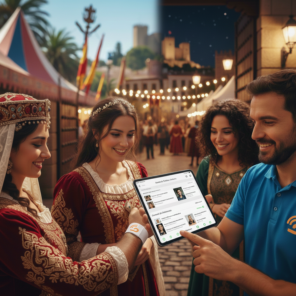 Gestión de socios y festeros de Moros y Cristianos en Alicante