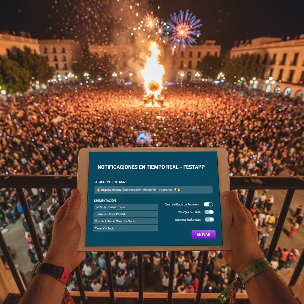 Notificaciones Push y Comunicación Hogueras Alicante