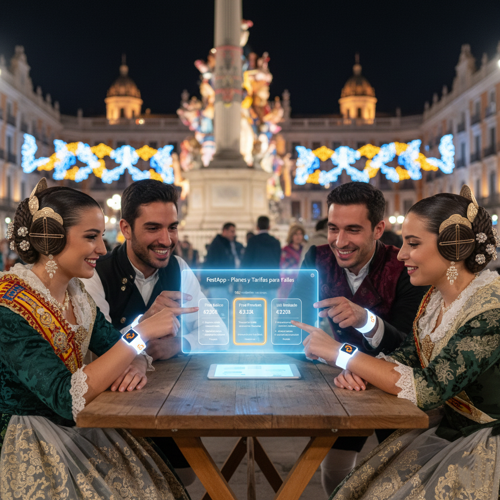 Planes FestApp para Fallas de Valencia