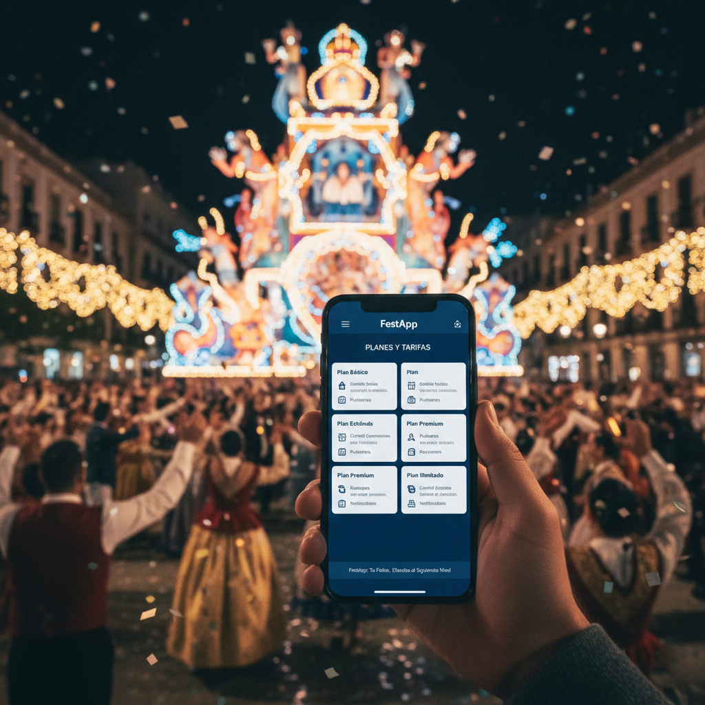 Planes FestApp para Fallas de Valencia