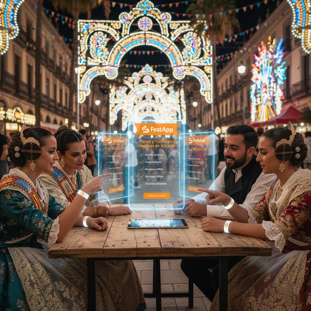 Planes FestApp para Hogueras de Alicante