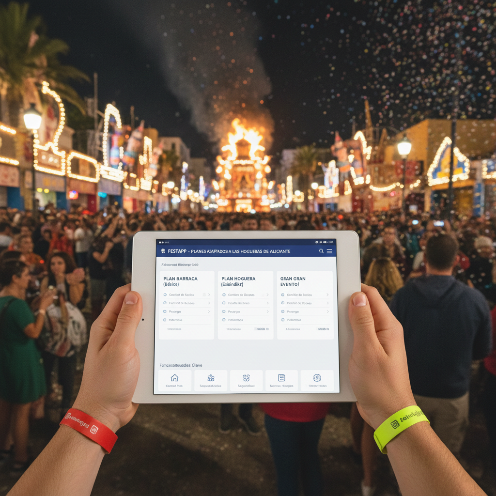 Planes FestApp para Hogueras de Alicante