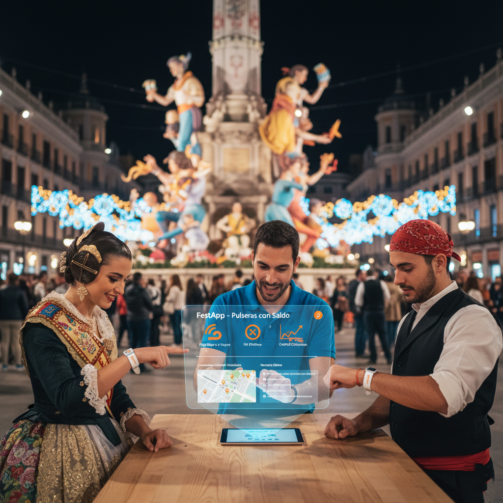 Pulseras con Saldo Fallas de Valencia