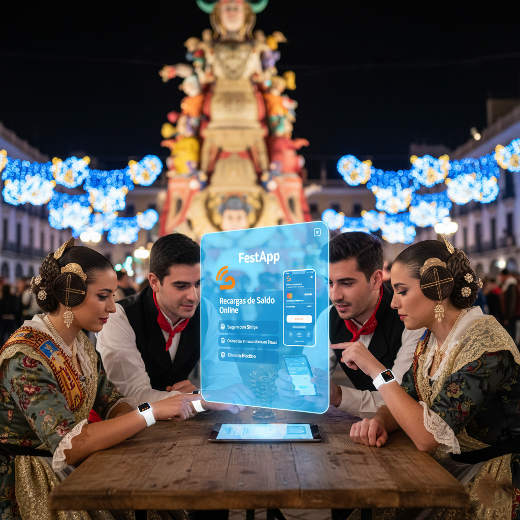 Recarga de Saldo Online Fallas Valencia